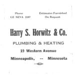 Horwitz name and address square